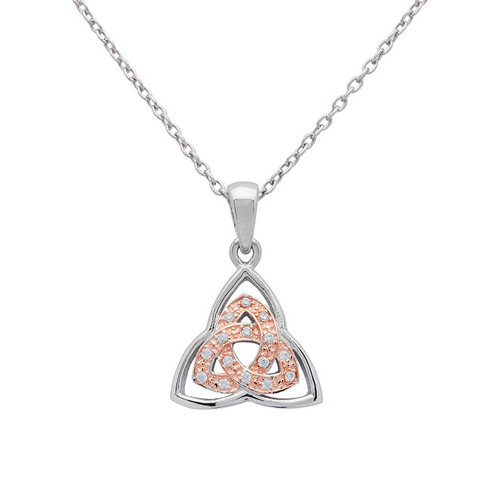Silver Trinity Knot Pendant