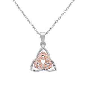 Silver Trinity Knot Pendant