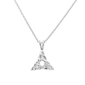 Silver Celtic Trinity Knot Pendant 