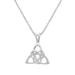 Silver Celtic Trinity Knot Pendant