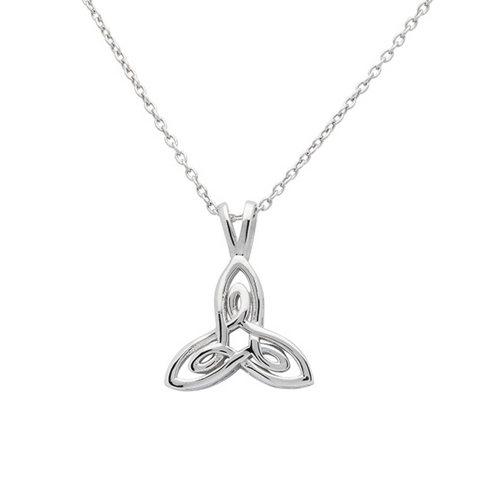 Silver Celtic Trinity Knot Pendant 15mm
