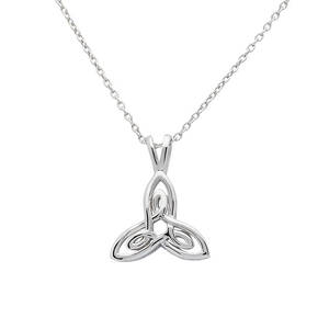 Silver Celtic Trinity Knot Pendant 