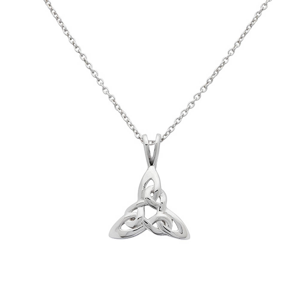 Silver Celtic Trinity Knot Pendant 15mm