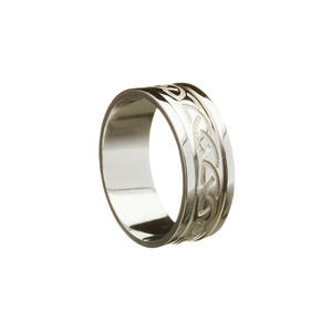  White Gold Wedding Band