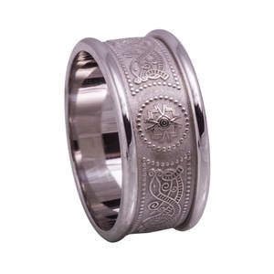 Silver Arda Gents Wedding Band