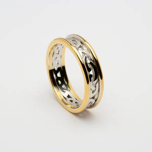 Gold Ladies Wedding Band 