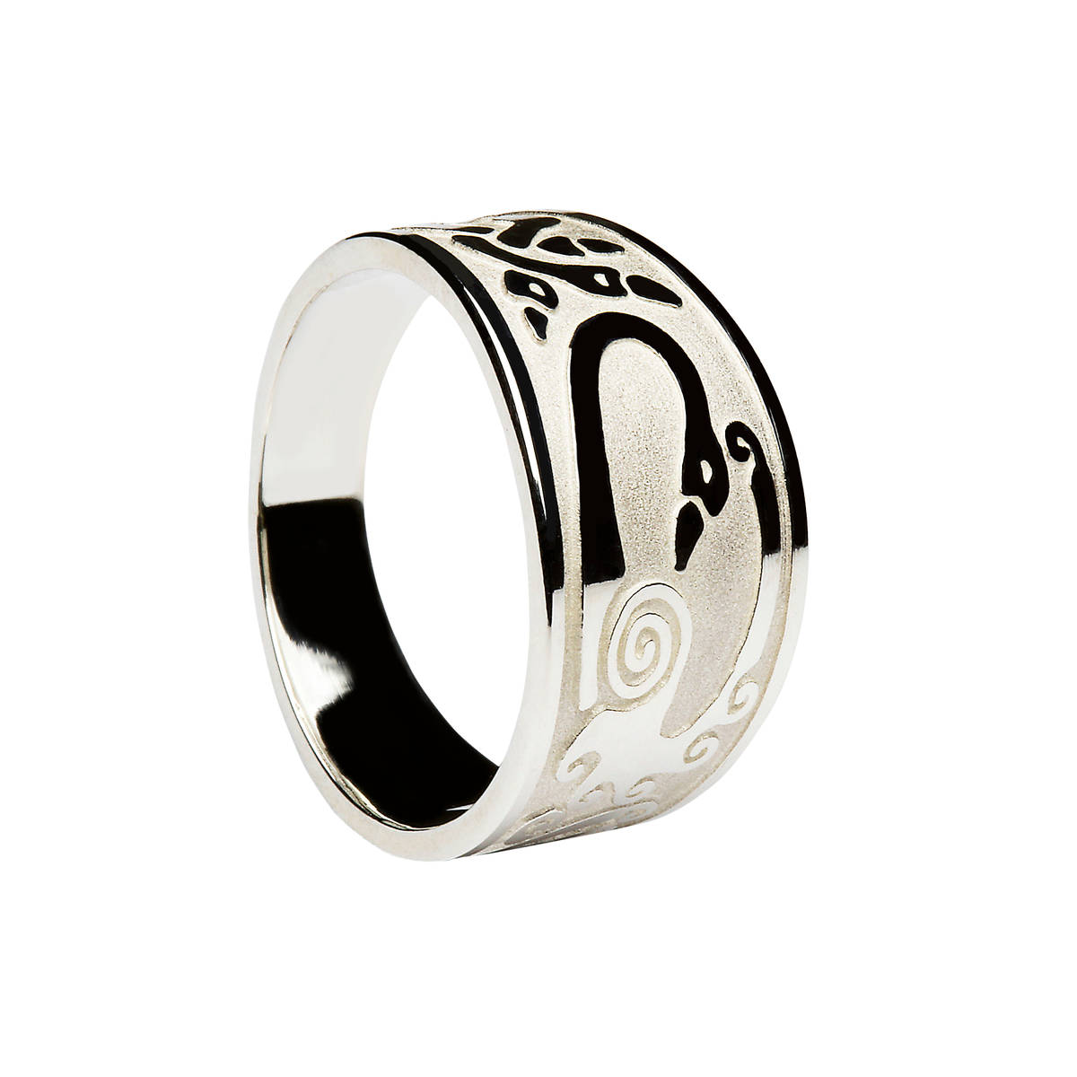 Silver Child Of Lir Ring Boxed