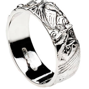 Silver Children Of Lir Ring