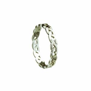 10 ct gents Celtic knot narrow band larger sizes