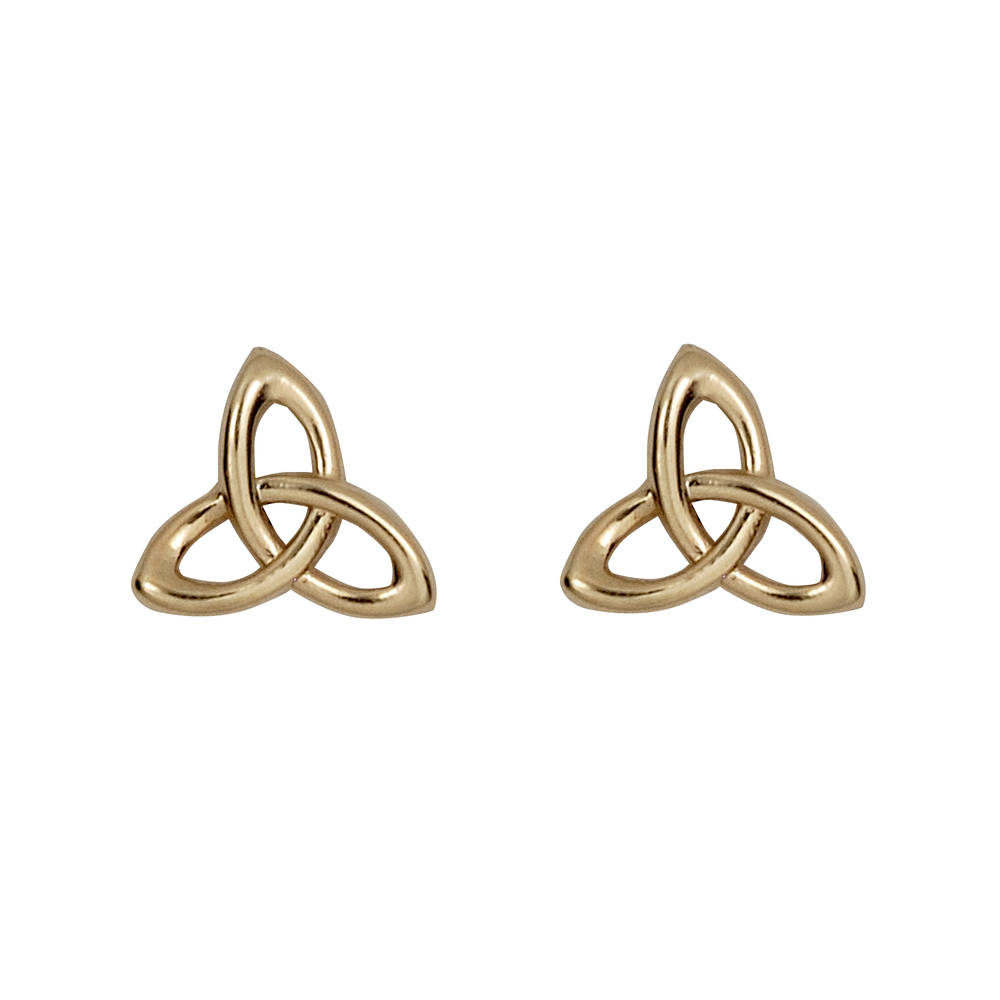 10ct Y/gold Trinity Knot Earring 10mx9m  
classic 10 carat yellow gold celtic eternity knot stud earrings-indispensable!!!