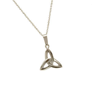 10 carat yellow goldTrinity knot pendant