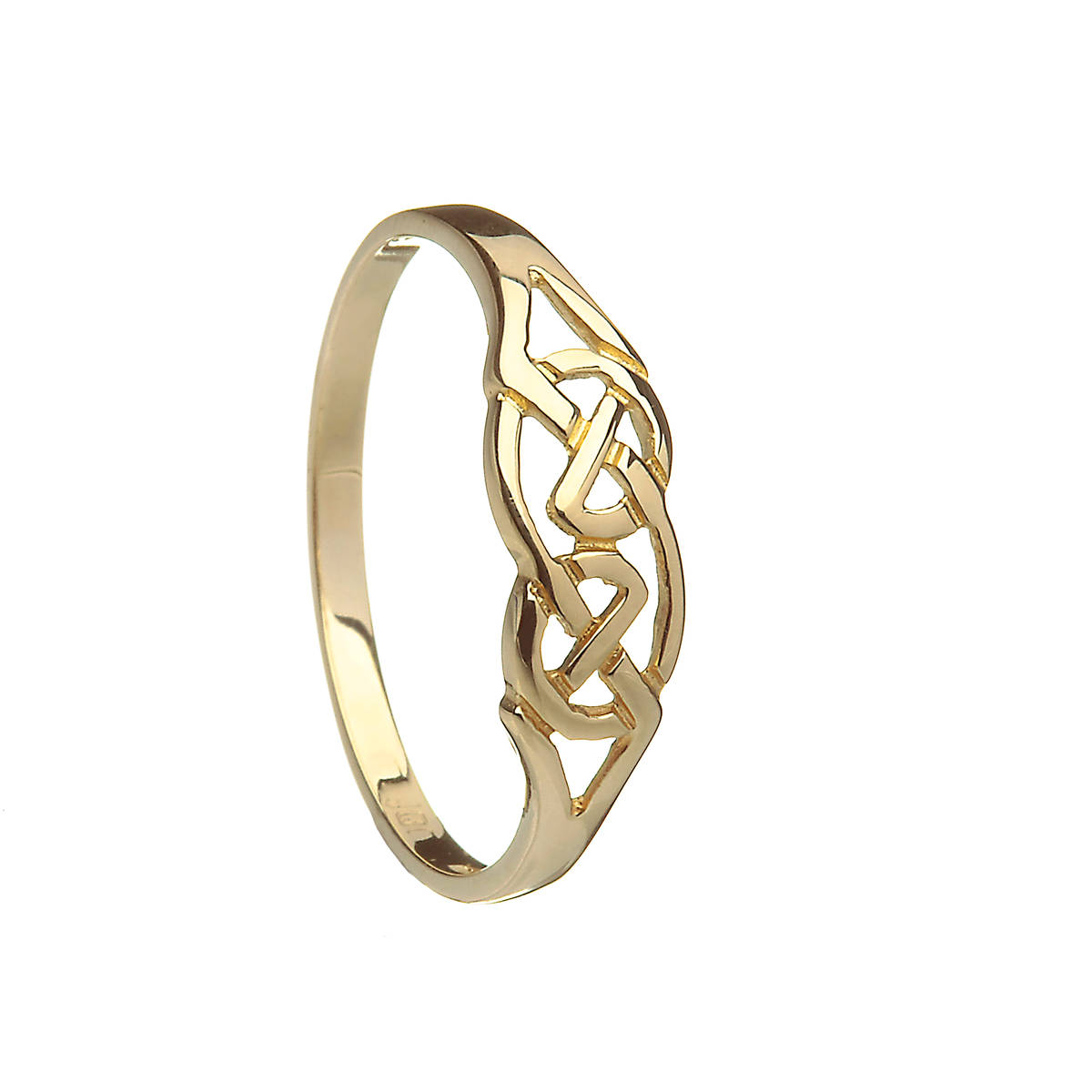 a beautifully crafted classic celtic knot ring