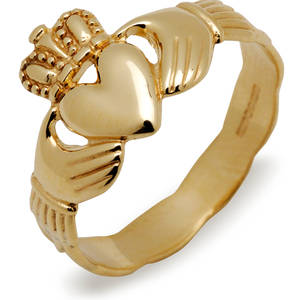 10 carat Gold Claddagh Ring
