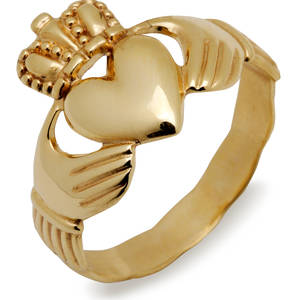 10 carat Claddagh ring