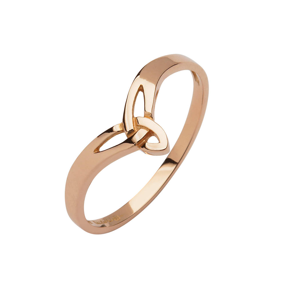 10r Petit Trinity Knot Ring