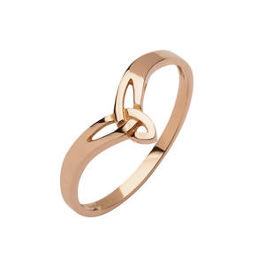 10 carat Rose  Petit  Knot Ring