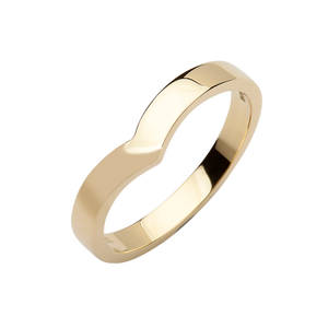 10ct Yellow Gold Wishbone Band