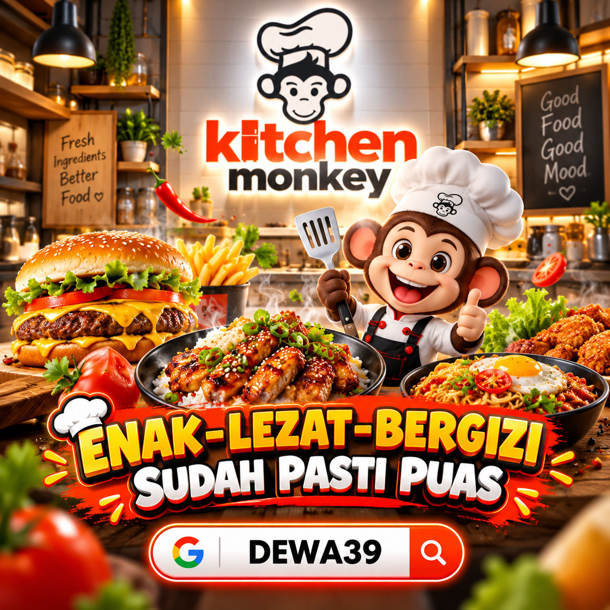 Visual Kitchen Monkey X DEWA39