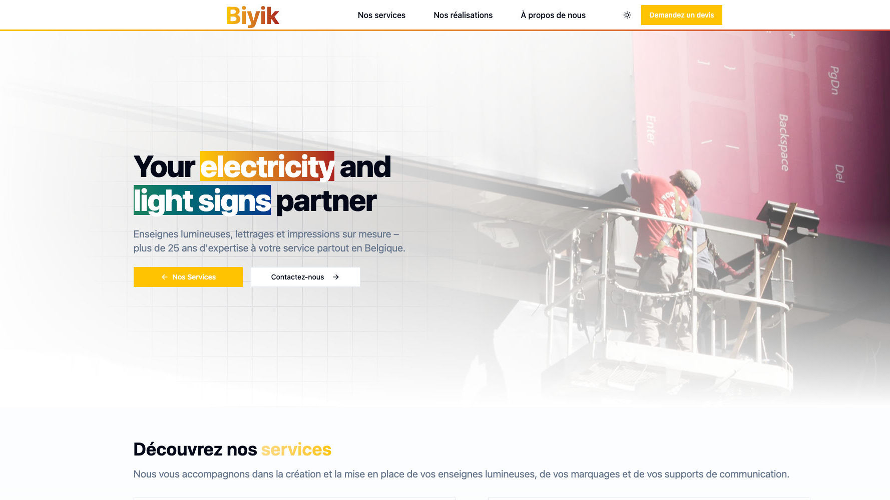 Aperçu du projet Biyik