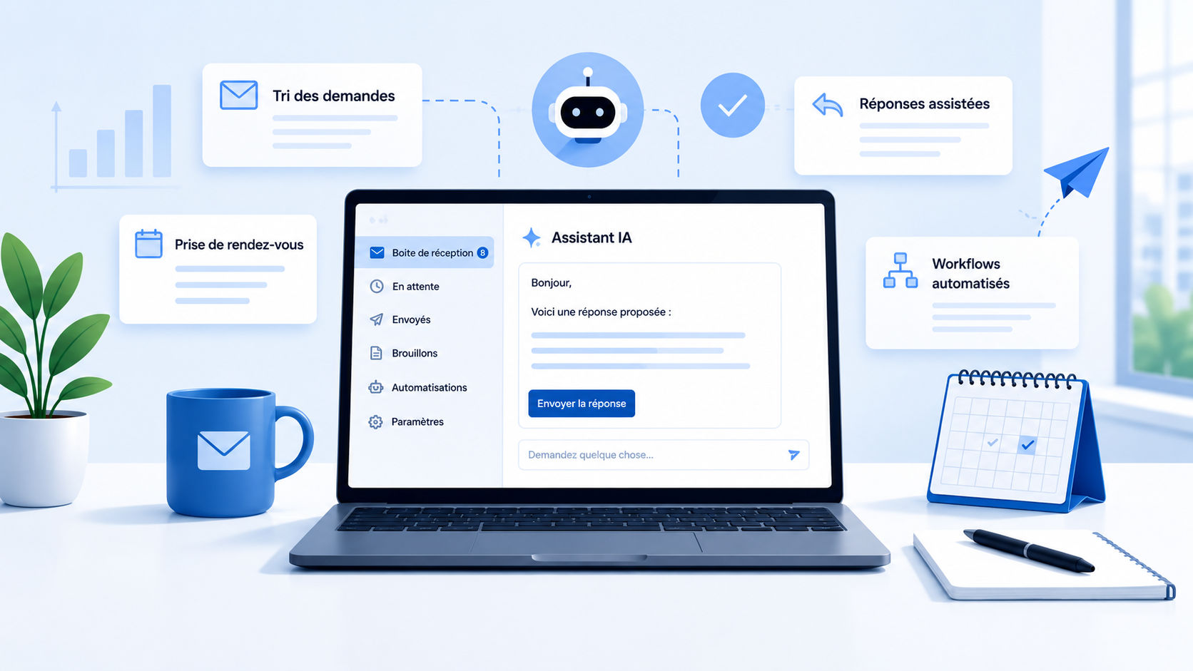Automatiser ses mails avec l'IA en PME