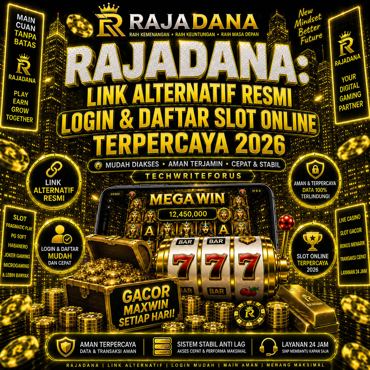 RAJADANA: Link Alternatif Resmi Login & Daftar Slot Online Terpercaya 2026