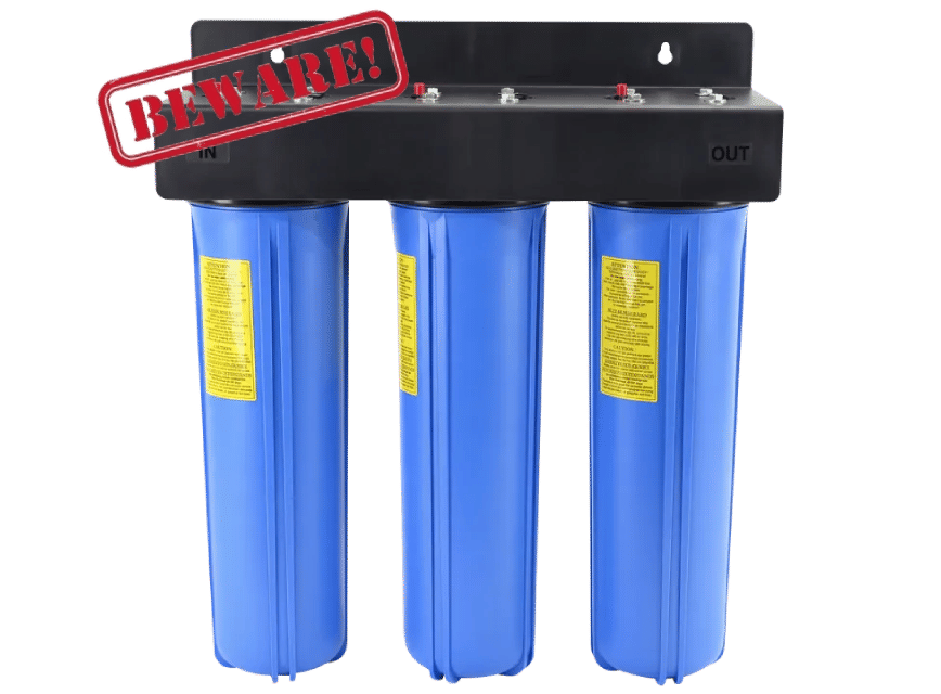 knock off water filtration system