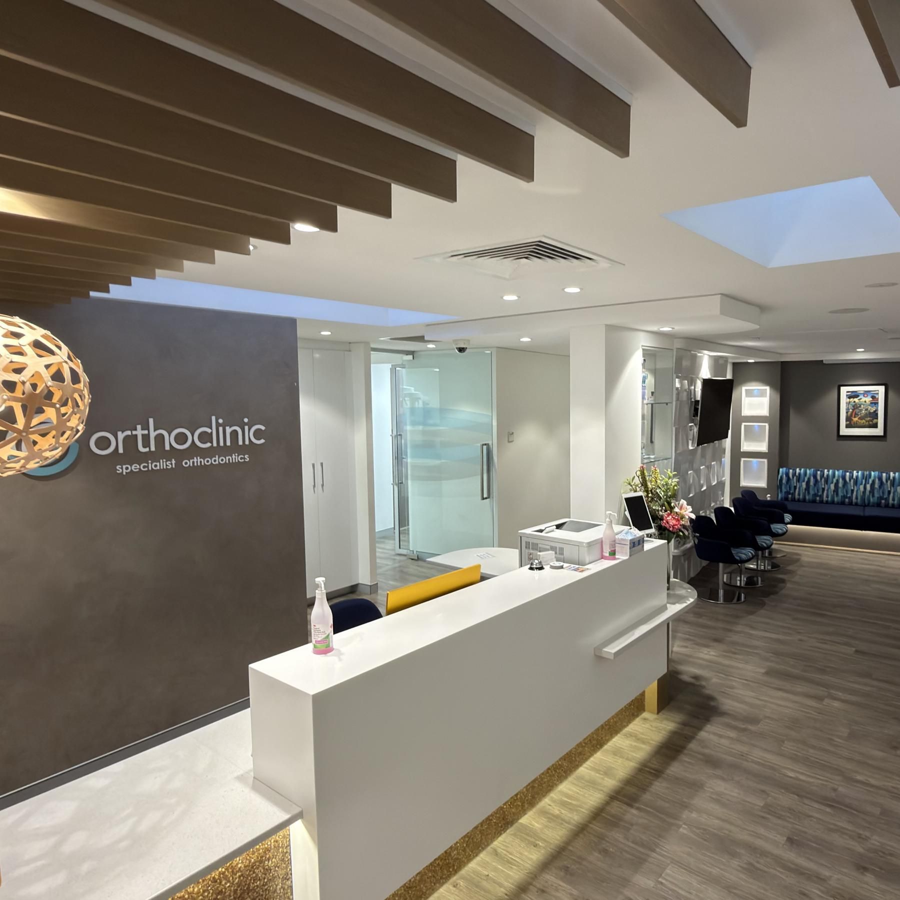 Reception area