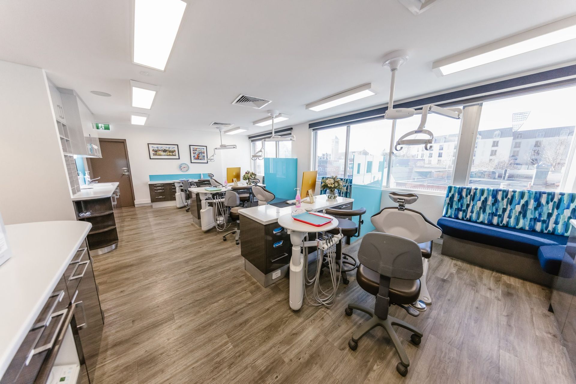 internal view of orthodontist practice