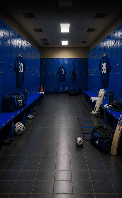 THE LOCKER ROOM