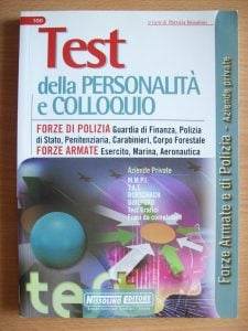 Test accesso concorsi pubblici,forze armate e di polizia,carabinieri,ministero della difesa