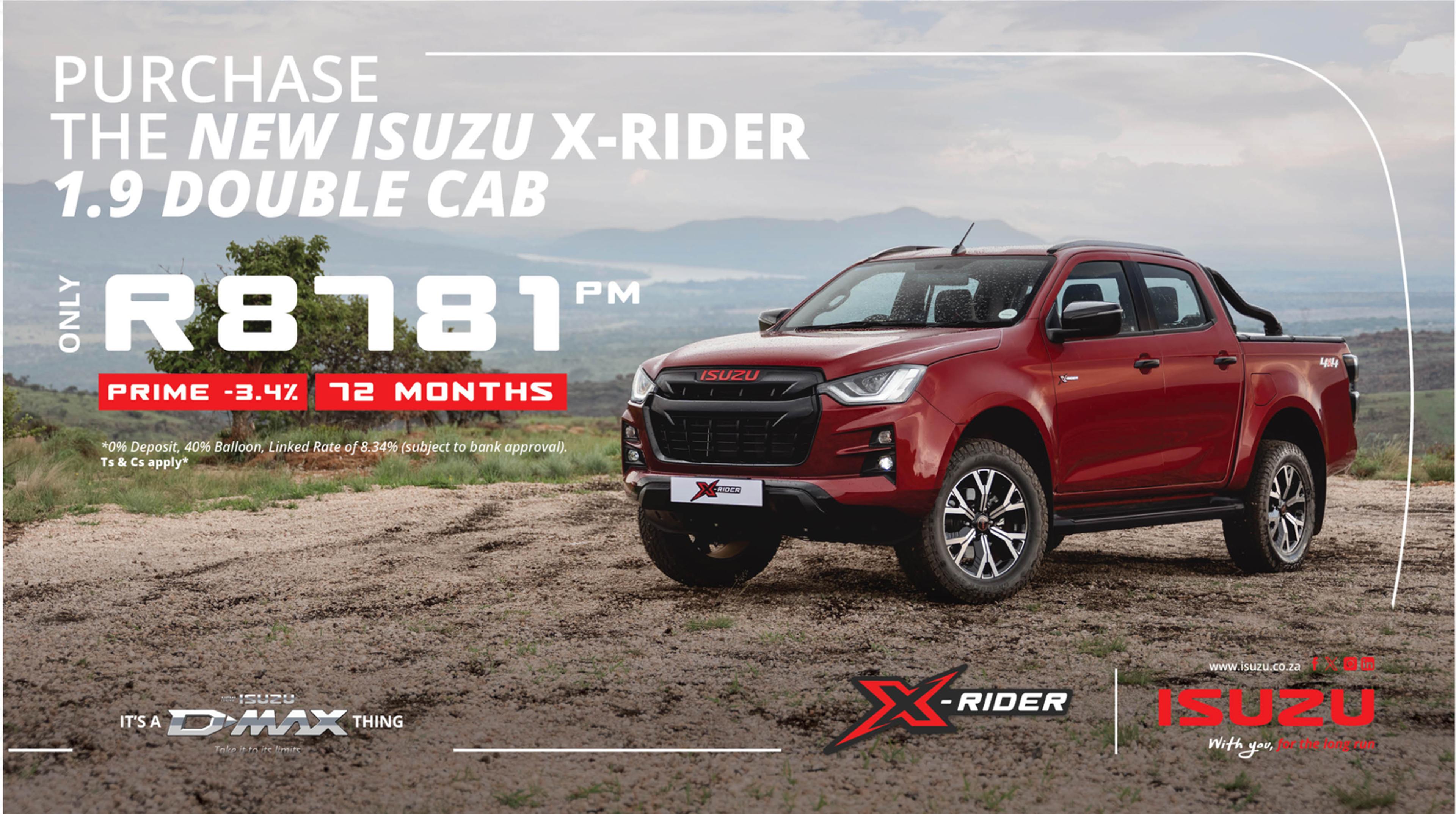 Get the new ISUZU MU-X