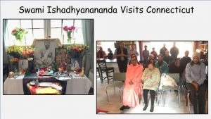 10-20 Swami Ishadhyanananda Visits Connecticut