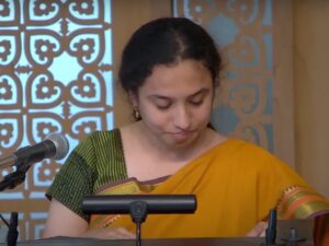 07-16 Juhi on "Principle and Importance of Guru"