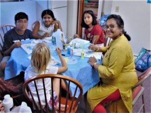 08-18 Children's Camp: Painting with Kashmica