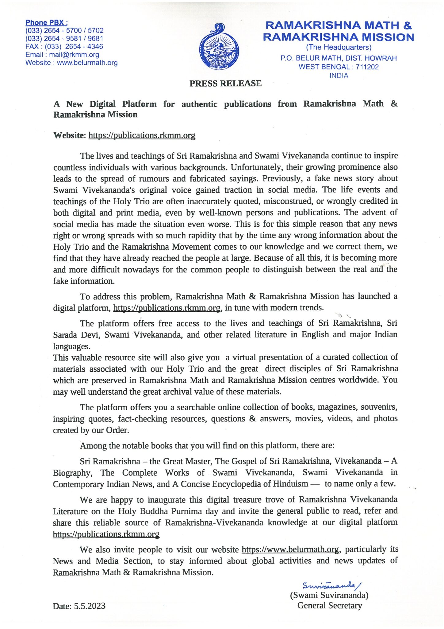 Vedanta Society of Providence