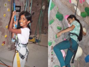 08-15 Indoor Rock-Climbing Field Trip