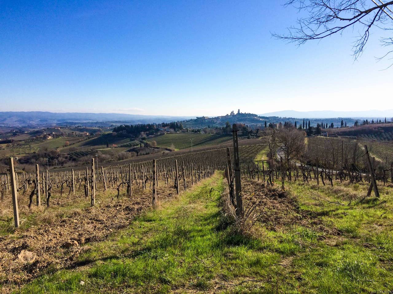 Panorama di San Gimignano