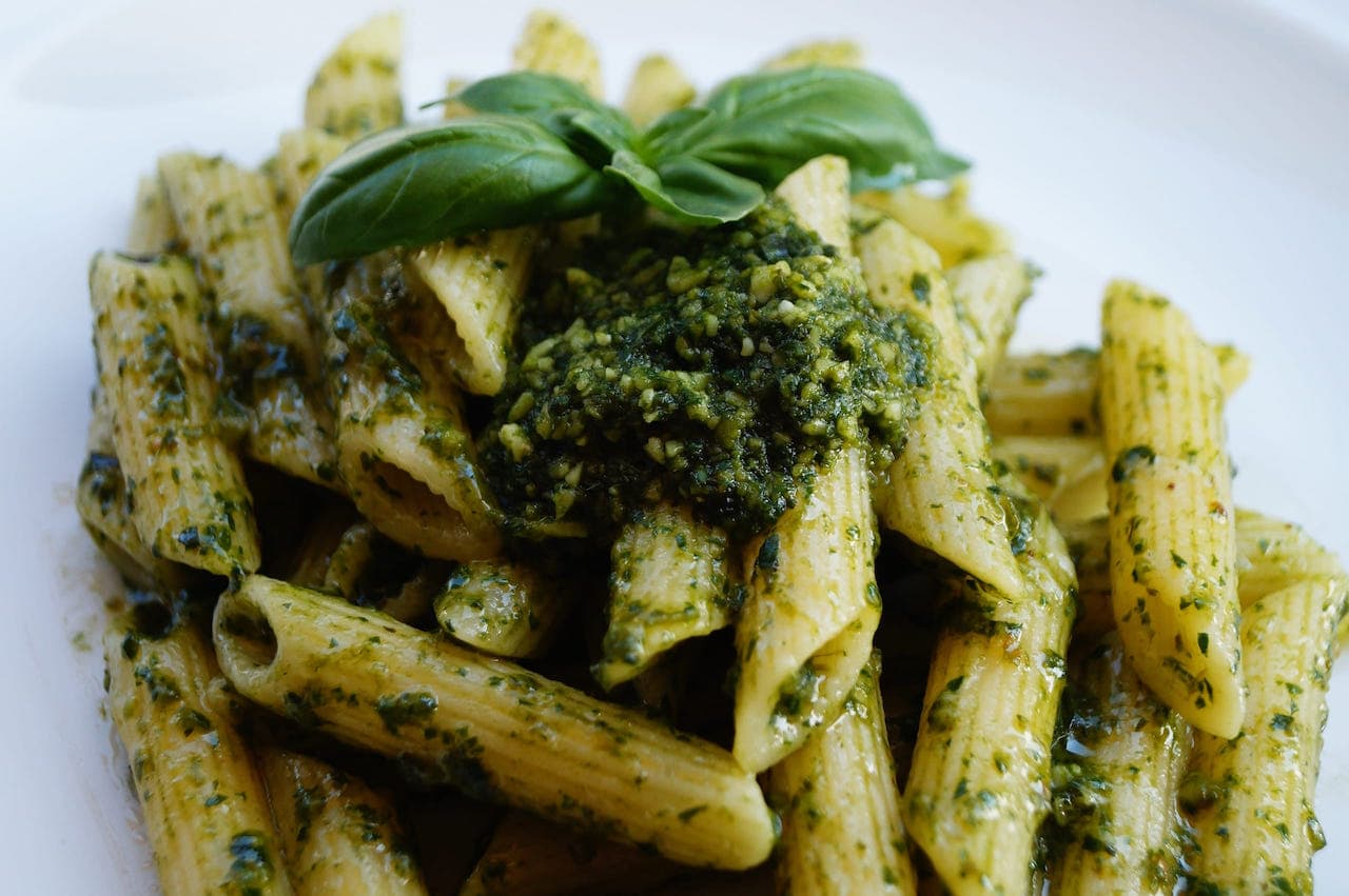 Penne al pesto genovese