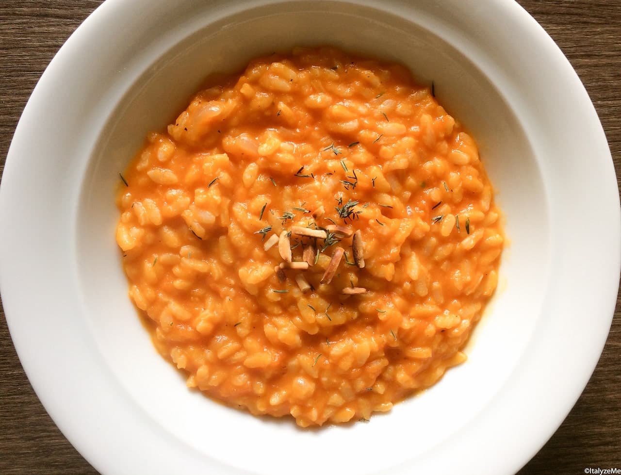 Il nostro risotto alla zucca