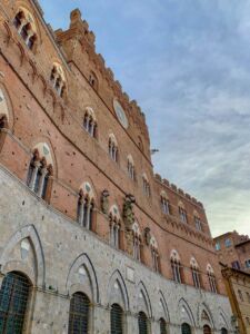 Palazzo Pubblico durante Wine&Siena 2019