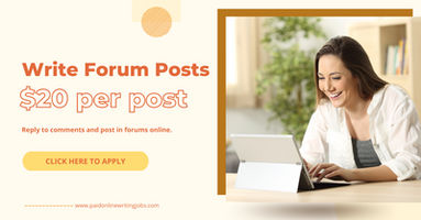 Write Forum Posts