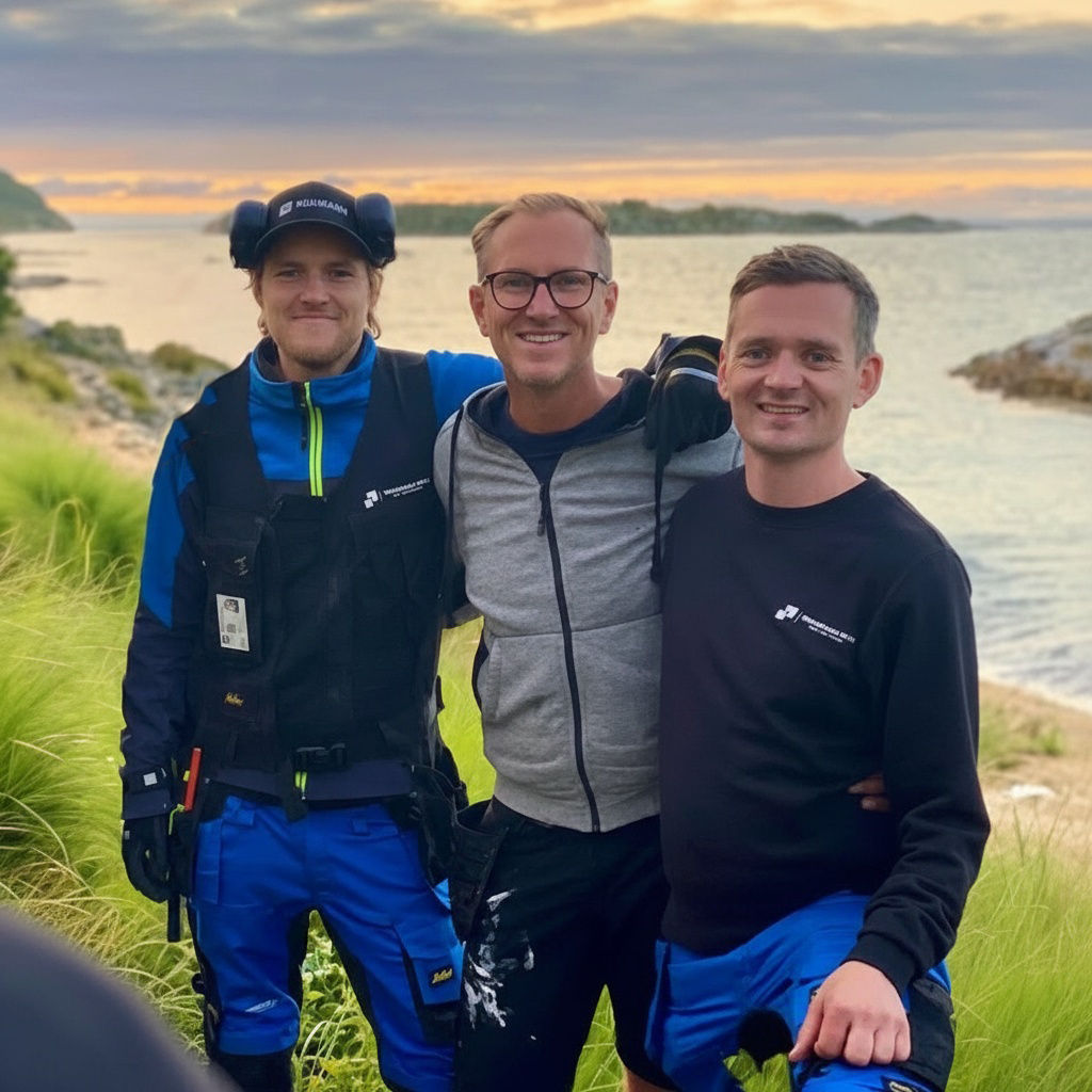 Snekkere fra Tromsdalen Bygg på jobb