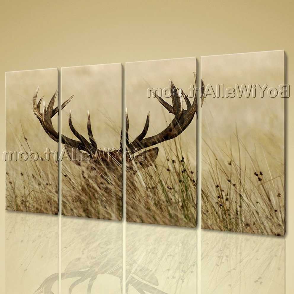 Featured Image of Deer Canvas Wall Art
