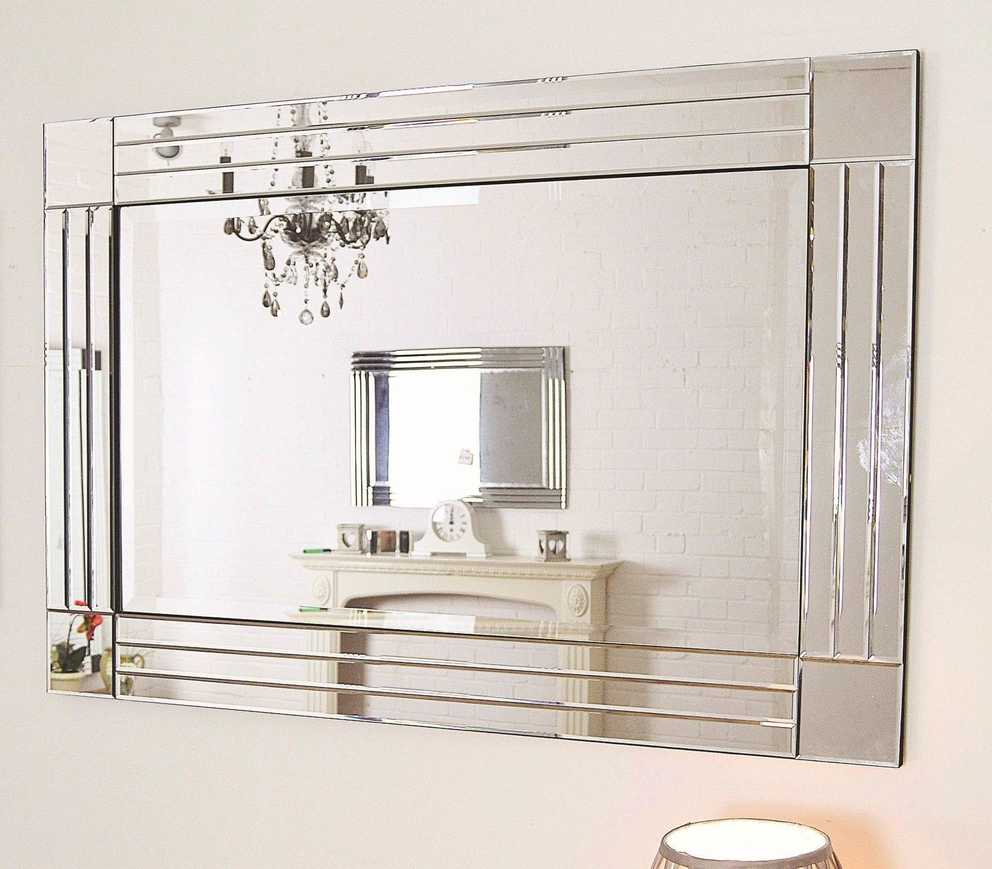 Featured Image of Large Glass Bevelled Wall Mirrors
