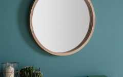 Round Wood Wall Mirrors