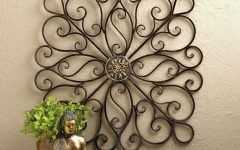 20 Inspirations Copper Rustic Iron Wall Décor