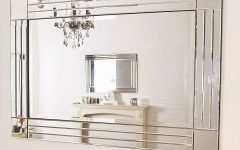 The 20 Best Collection of Large Glass Bevelled Wall Mirrors