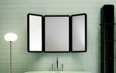 Tri Fold Bathroom Wall Mirrors