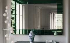 Green Wall Mirrors