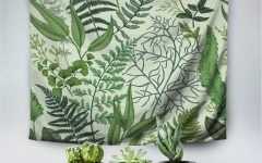 2023 Best of Blended Fabric Leaves Wall Hangings